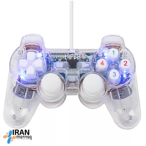 دسته بازی سیمی مدل SZ702 SENZE | چراغدار / LED و درگاه اتصال USB