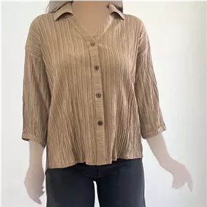 شومیز مانتویی آیوا کد 1370 جنس پارچه آیوا سایز 1 و 2
