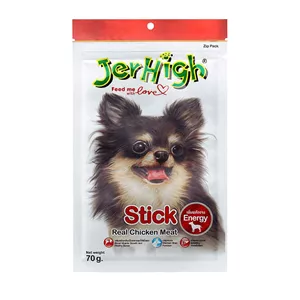 تشویقی سگ با طعم استیک مرغ Jerhigh Chicken Sticks وزن 70 گرم