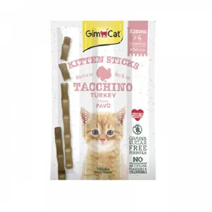 تشویقی مدادی بچه گربه جیم کت با طعم بوقلمون GimCat Kitten Turkey Stick بسته 3 عددی