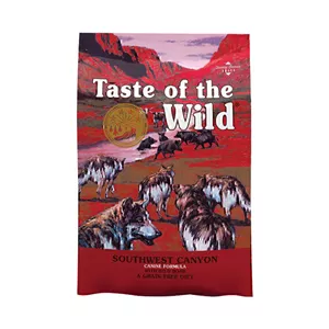 غذای خشک سگ تیست آف د وایلد با طعم گراز وحشی Taste Of The Wild Southwest Canyon Canine Recipe Dog Food وزن 12.2 کیلوگرم