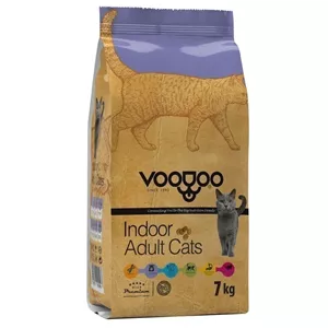 غذای خشک گربه بالغ وودو VooDoo Indoor Adult وزن 2 کیلوگرم