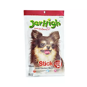 تشویقی سگ با طعم استیک مرغ جرهای Jerhigh Stick Chicken وزن 70 گرم