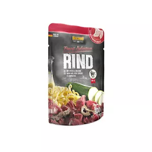 پوچ سگ بلکاندو با طعم گوشت و کدو Belcando Beef With Courgettes وزن 125 گرم