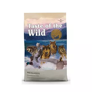 غذای خشک سگ تیست آف د وایلد با طعم گوشت غاز وحشی Taste Of The Wild Wetlands Canine Recipe Dog Food وزن2 کیلوگرم