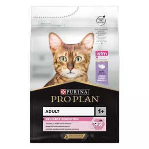 غذای خشک گربه بالغ دلیکیت دایجسشن پروپلن طعم بوقلمون Pro plan delicate digestion adult وزن 3 کیلوگرم