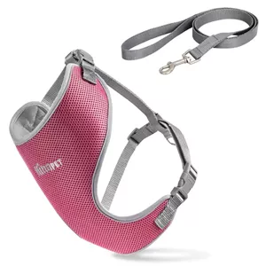 قلاده کتفی پد دار به همراه لید نیناپت سایز 1 NinaPet pets Harness