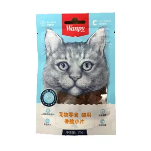 تشویقی گربه ونپی چینی نویس مدل فیله مرغ Wanpy Chicken slices وزن 25 گرم