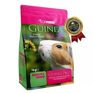 غذای خشک خوکچه هندی تاپ فید مدل GuineaPigs Daily PelletFood وزن 1 کیلوگرم