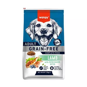 غذای خشک سگ بالغ ونپی با طعم بره Wanpy adult dry food with Lamb وزن 1.5 کیلوگرم