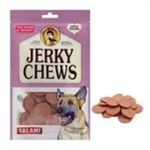 تشویقی سگ جرکی چیوز با طعم سالامی Jerki Chews Sticks Salami Flavor وزن 70 گرم