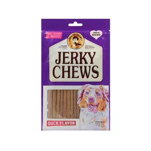 تشویقی سگ جرکی چیوز با طعم اردک Jerky Chews Sticks Duck Flavor وزن 70 گرم