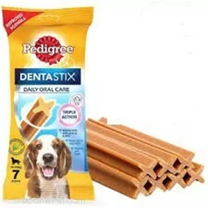 تشویقی سگ دنتا استیک پدیگری Pedigree Dentastix وزن 180 گرم