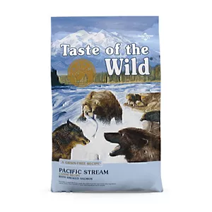 غذای خشک سگ تیست آف د وایلد با طعم ماهی دودی Taste Of The Wild Pacific Stream Canine Recipe Dog Food وزن 12.2 کیلوگرم