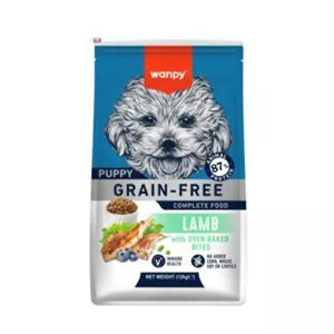 غذای خشک توله سگ ونپی با طعم بره Wanpy puppy dry food with Lamb وزن 1.5 کیلوگرم