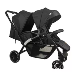 کالسکه دو قلو کیدیلو مدل Kidilo LB200 | سبک، تاشو و مناسب از بدو تولد