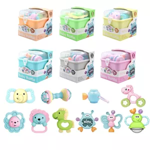 پک جغجغه baby rattle شش تکه سیسمونی مانی نی