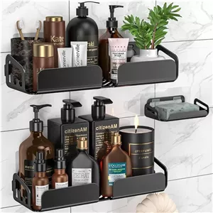 شلف نظم دهنده سه تیکه حمام شیک و کاربردی کد pj305