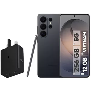 گوشی موبایل سامسونگ مدل Galaxy S26 Ultra دو سیم‌کارت ظرفیت 256 گیگابایت و رم 12 گیگابایت - ویتنام - به همراه شارژر 50 وات دو پورت سامسونگ