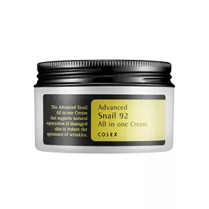 کرم ترمیم‌کننده و سوپر آبرسان صورت و گردن کوزارکس مدل حلزون حجم 100ml