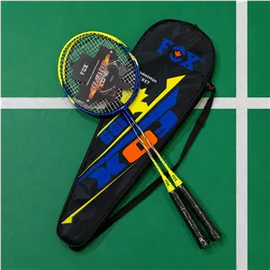 راکت بدمینتون جفتی FOX Fearless Zone 661 با کیف حمل
