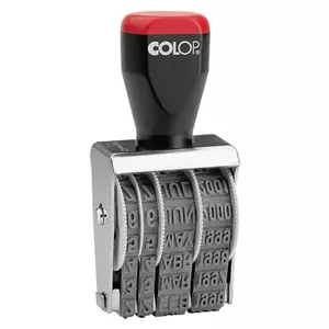 مهر تاریخ‌زن دستی انگلیسی کلوپ مدل Colop 09000