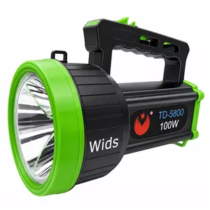 چراغ قوه دستی ویدز مدل 100W TD-5800(باتری لیتیومی و شارژر USB)ضمانت اصالت