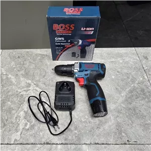 دریل شارژی ۱۸ ولت تک باتری برجسته اصلی باس مدل 18max01
