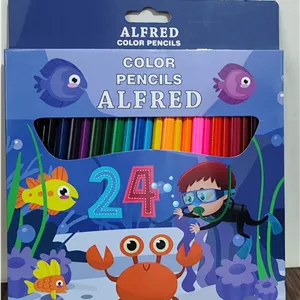 مداد رنگی ALFRED (۲۴ رنگ)