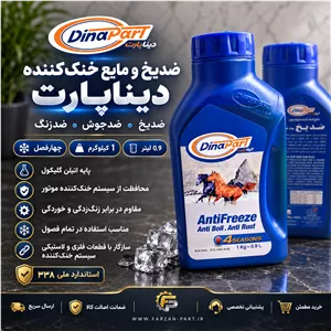 ضدیخ و ضدجوش چهار فصل دیناپارت 1 کیلوگرم | ضدزنگ و محافظ سیستم خنک‌کننده