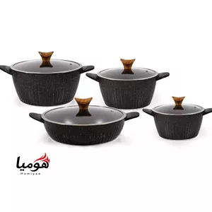 سرویس قابلمه 8 پارچه گرانیت کی اس تی مدل 9610