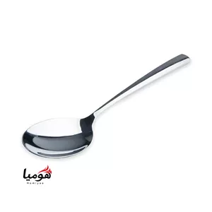 قاشق سرو خورشت استیل فلورانس براق یک عددی ناب استیل