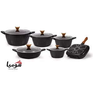 سرویس قابلمه 12 پارچه گرانیت کی اس تی مدل 9410