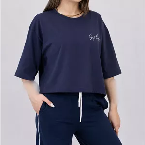 کراپ پنبه باکسی چاپدار