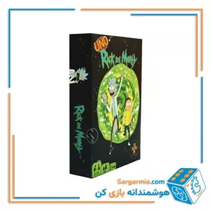 بازی اونو ریک اند مورتی - Uno Rick and Morty
