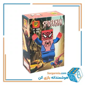 لگو آدمک مارول ماینکرافت طرح اسپایدرمن ۱۱ قطعه کد BT9081