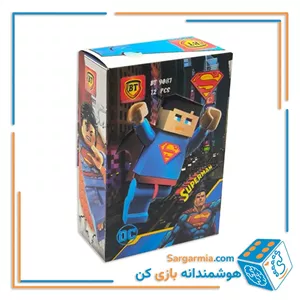 لگو آدمک دی سی ماینکرافت طرح سوپرمن کد BT9087