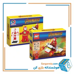 لگو اونجرز فلش با سفینه ۳۹ قطعه کد AMT3231