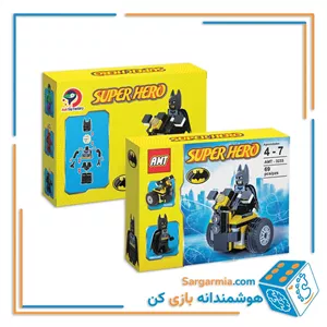 لگو سوپرهیرو اسکوترسوار  بتمن ۶۹ قطعه کد AMT3233