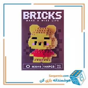 مینی لگو بریکس 144 قطعه مدل پو کد M3019