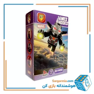 لگو آدمک مارول مدل جیمز رودس کد BT9012