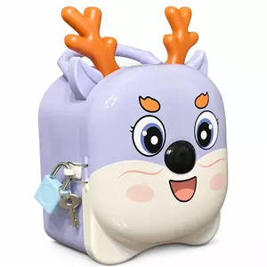 قلک فلزی قفل دار مدل HAPPY