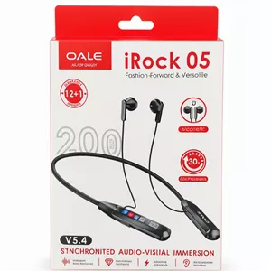 هندزفری گردنی بلوتوثی OALE مدل iRock 05