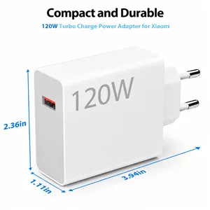 شارژر موبایل اورجینال شیائومی w 120 باکابل Xiaomi 120W Fast Charger