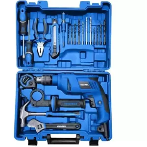 دریل چکشی ویوارکس مدل VR6520-IDK قدرت ۶۵۰ وات آچاری ۲۰ پارچه