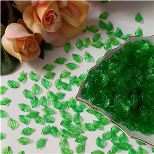 آویز برگ شیشه ای(فروش بصورت دونه ای)