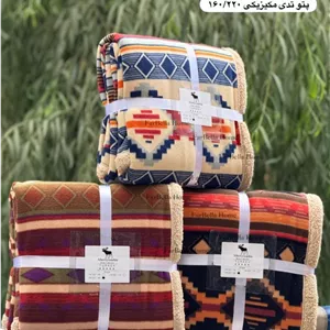 پتو مکزیکی تکنفره ترک