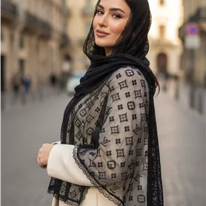شال تور دور دانتل مارک لویی ویتون