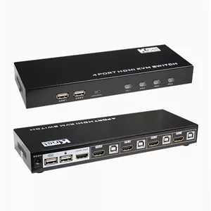 کی وی ام سوئیچ 4 پورت HDMI کی نت K-H624