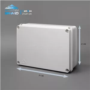 جعبه تقسیم روکار سهند 21X31 سفید